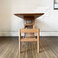 モモナチュラル Momo Natural リバーゲート RIVERGATE ローテーブル FD LOW TABLE エレベーターテーブル リフトアップ 昇降式 オーク材 W115cm 廃番サイズ ◎