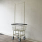 ダルトン DULTON ランドリー カート ウィズ ポール ラック LAUNDRY CART WITH POLE RACK インダストリアルデザイン 定価36,300円 ◇