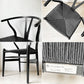 カールハンセン＆サン Carl Hansen & Son CH24 Yチェア ブラックラッカー × ブラックペーパーコード ハンス・J・ウェグナー ビーチ材 北欧家具 定価￥118,800- A ★