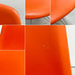 ヴィトラ Vitra サイドシェルチェア エッフェルベース ポリプロピレン製 オレンジ C&R イームズ ミッドセンチュリーデザイン ●