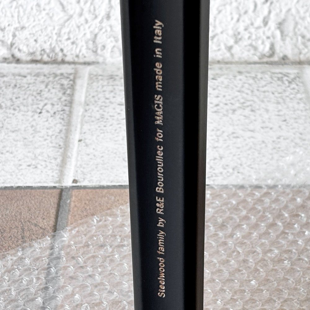 マジス MAGIS スティールウッドスツール Steelwood Stool ビーチ材 スチール ブラック イタリア ロナン＆エルワン・ブルレック 定価¥90,200- 組立検品済 未使用展示品 ◇