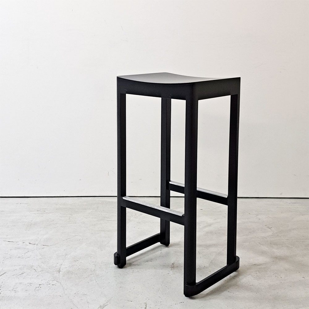 アルテック artek アトリエ バースツール Atelier Bar Stool H75cm ビーチ材 ブラックラッカー仕上げ タフ スタジオ TAF Studio スウェーデン 北欧家具 B ●