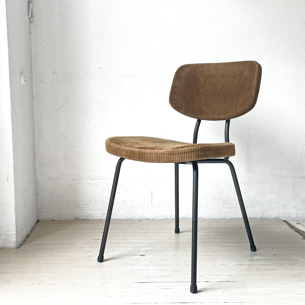 トラックファニチャー TRUCK FURNITURE スット ダイニングチェア SUTTO DINING CHAIR 張地 コーデュロイ×スチールフレーム インダストリアル 定価¥59,180- ★