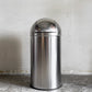ダルトン DULTON ダスト ビン サテン フィニッシュ DUST BIN SATIN FINISHED 25L プッシュトップタイプ ステンレス製 H61.5cm ■
