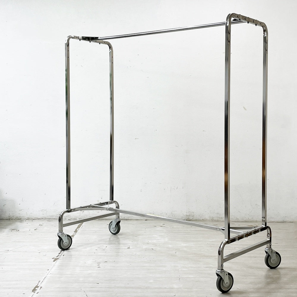 パシフィックファニチャーサービス PACIFIC FURNITURE SERVICE ガーメントラック 60" GARMENT RACK W152cm インダストリアルデザイン ●
