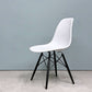 ハーマンミラー HermanMiller サイドシェルチェア ドゥエルレッグ DSW アルパイン × エボニー ポリプロピレン製 イームズ ミッドセンチュリー A ◎