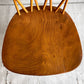 アーコール Ercol クロスバックチェア エックスバック ラティスドチェア エルム材 UKビンテージ Vintage 英国家具 ♪