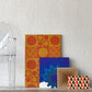 マハラム maharam ジオメトリ Geometri ファブリックパネル 73x50.5cm ヴェルナー・パントン Verner Panton ◇