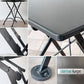 デマールフォージ demar forge ガーデンテーブル フォールディングテーブル 折り畳み スチール 屋外使用可 定価￥42,000- ◇