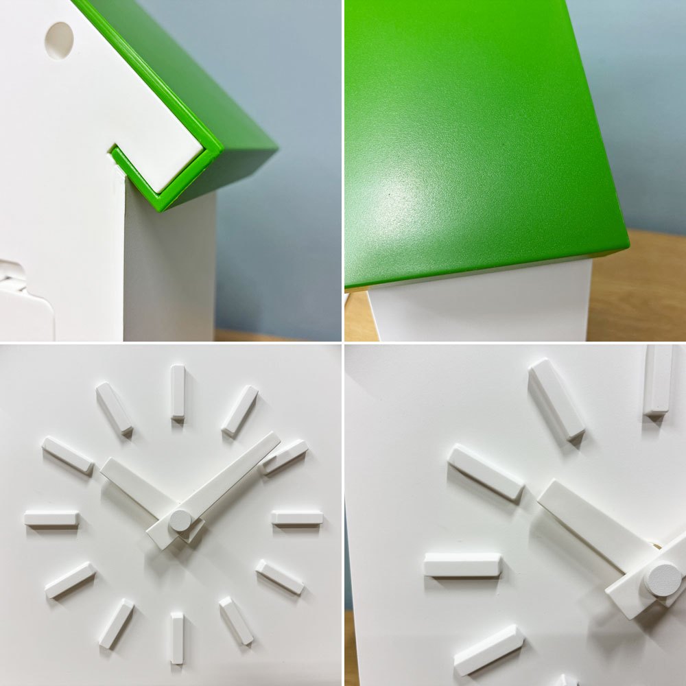 マジス MAGIS クークロック CU-CLOCK 鳩時計 グリーン 未使用品 動作確認済み 深澤 直人 イタリア モダンデザイン 参考価格¥59,400- ◎