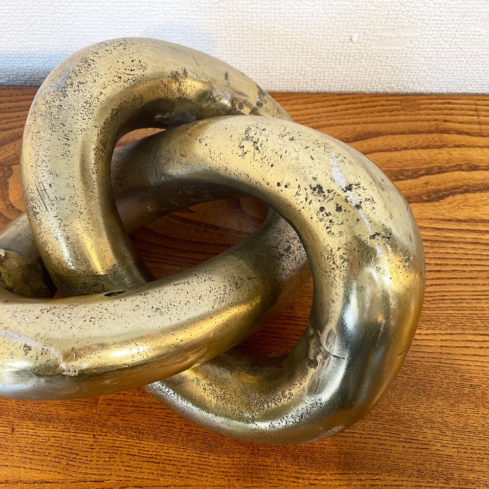 カレ KARE Deco Object Nudo オブジェ 置物 金属 ゴールド色 メビウスの輪 インテリア ドイツ ◎