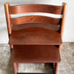 ストッケ STOKKE トリップトラップ TRIPP TRAPP ベビーチェア キッズチェア S/N3～ ブラウン ノルウェー 北欧家具 A ■
