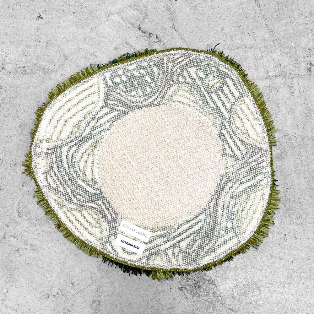 三好ラグ x ソルソ MIYOSHI x SOLSO コラボラグマット POD RUG ●