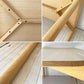 カリモクニュースタンダード Karimoku キャストール ダイニングテーブル CASTOR TABLE 150 国産ナラ材 ピュアオークカラー 定価￥145,200- 美品 ★