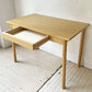 イデー IDEE スティルト テーブル ナチュラル STILT TABLE 1000 Natural デスク オーク材 マリナ・ボーティエ Marina Bautier 定価￥69,900- ★