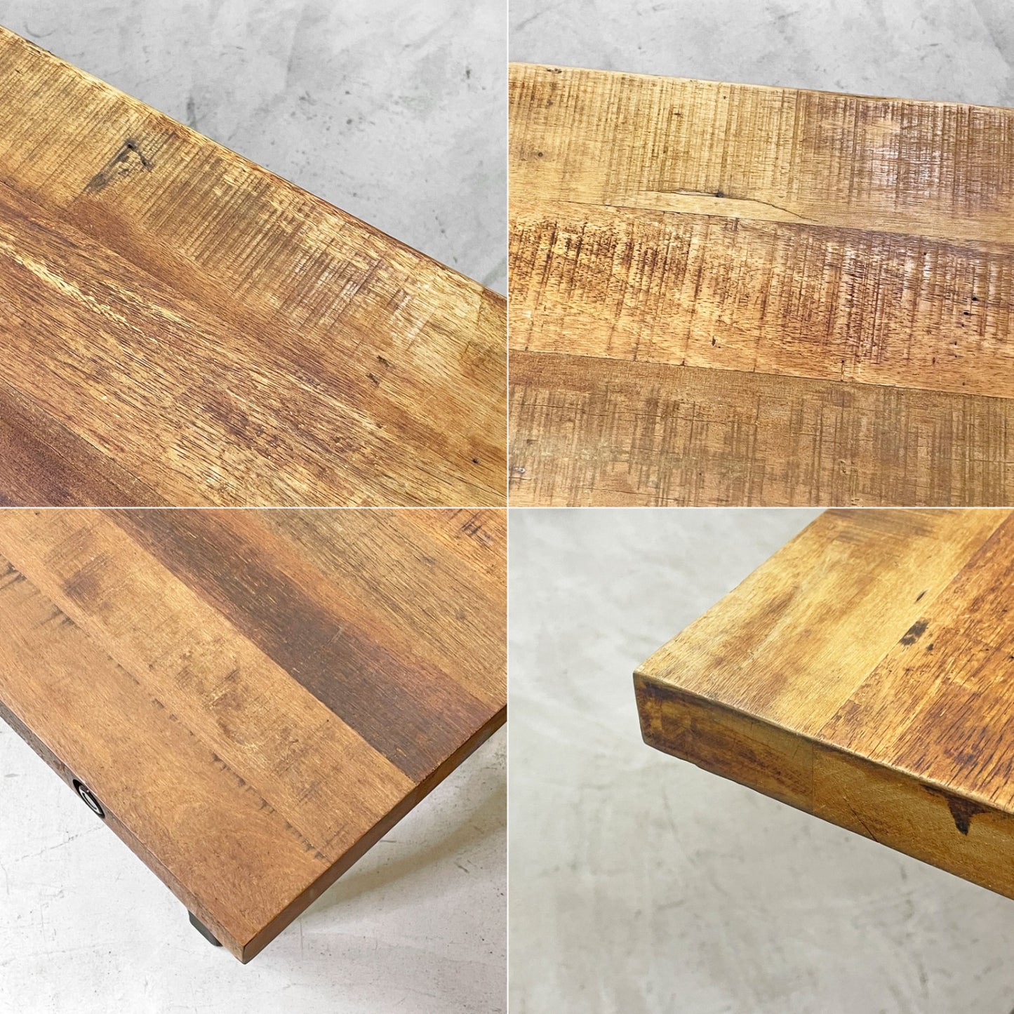 クラッシュゲート CRASH GATE クランキー2 CRANKY II ダイニングテーブル W180cm 古材x鉄脚 D8/DISTRICT EIGHT インダストリアル ●