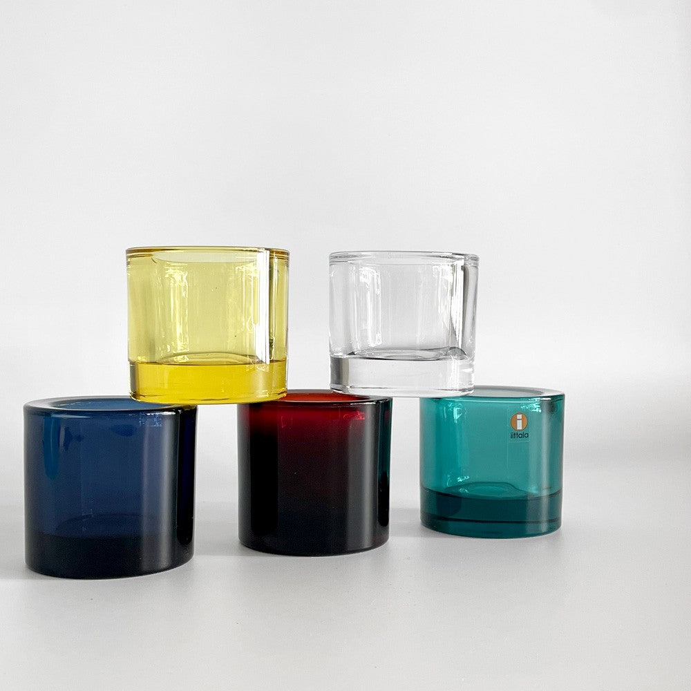 イッタラ iittala マリメッコ marimekko キビ kivi キャンドルホルダー ブラウン 60mm ヘイッキ・オルヴォラ フィンランド 北欧雑貨 ■