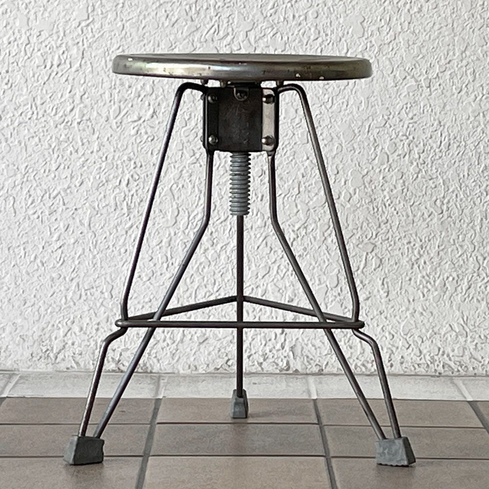 ダルトン DULTON スツール クリッパーII Stool Clipper II 昇降式 RAW インダストリアルデザイン B◇