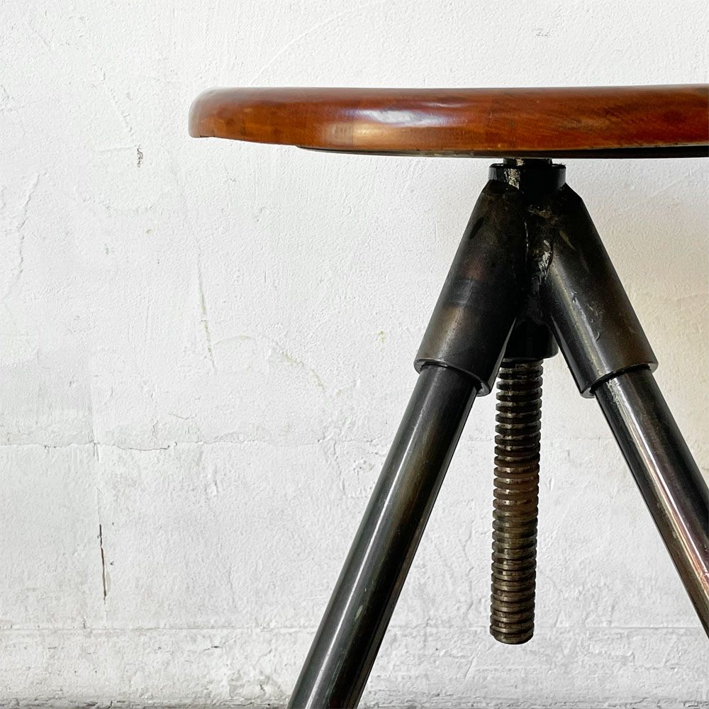 アクメファニチャー ACME Furniture ベルズファクトリー スツール BELLS FACTORY STOOL 昇降機能付き インダストリアル ★