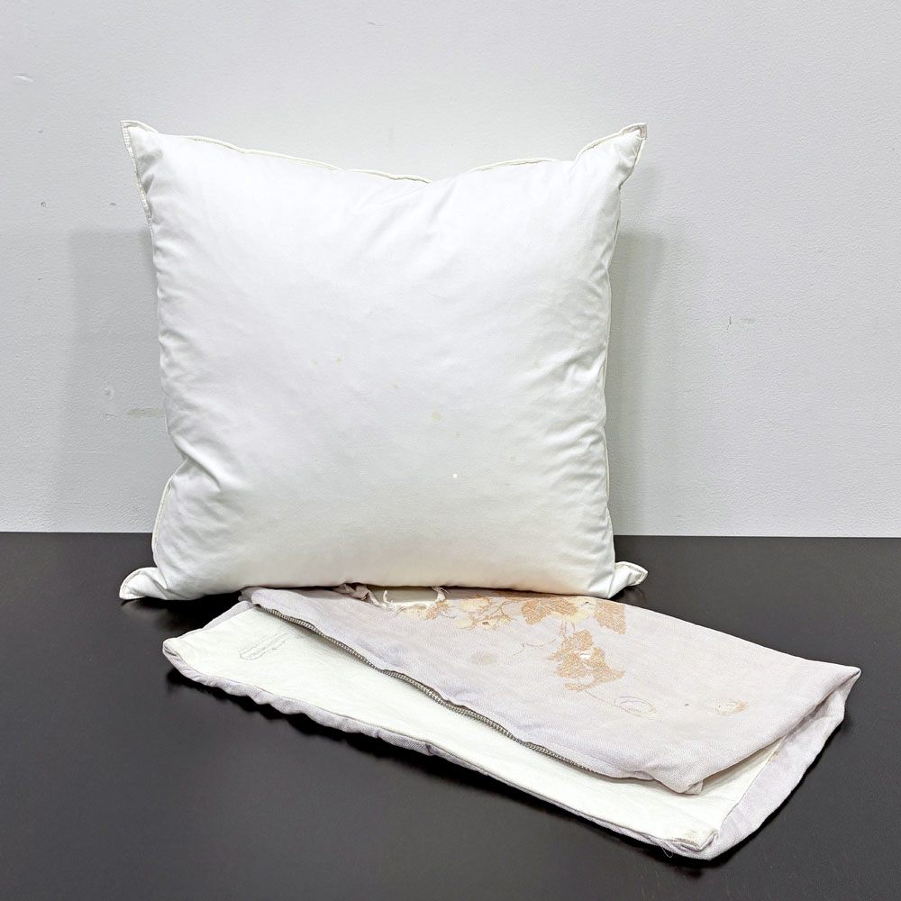 ティーケーガーメントサプライ T.K GARMENT SUPPLY リメイククッション ファブリックカバー 花柄 クラシカル レトロ 45×45cm ●