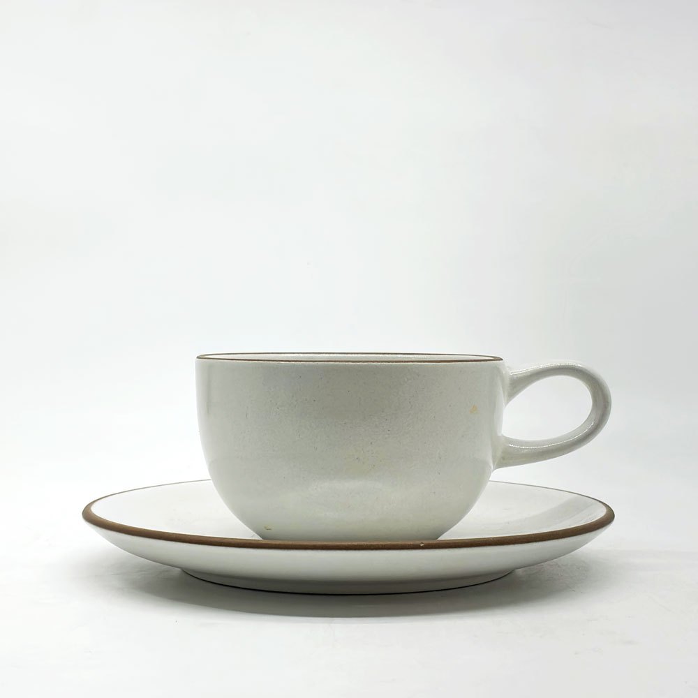 ヒースセラミックス HEATH CERAMICS カップ＆ソーサー 陶器 アメリカ A ●