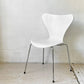 フリッツハンセン Fritz Hansen セブンチェア SEVEN CHAIR カラードアッシュ ホワイト アルネ・ヤコブセン デンマーク 北欧家具 ★