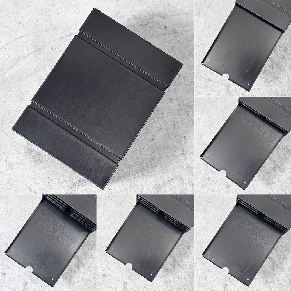 ユーエスエムハラー USM Haller USMハラー ユーエスエム イノス USM inos DRAWER SET ドロワーセット 10段 レターケース ブラック系カラー ●