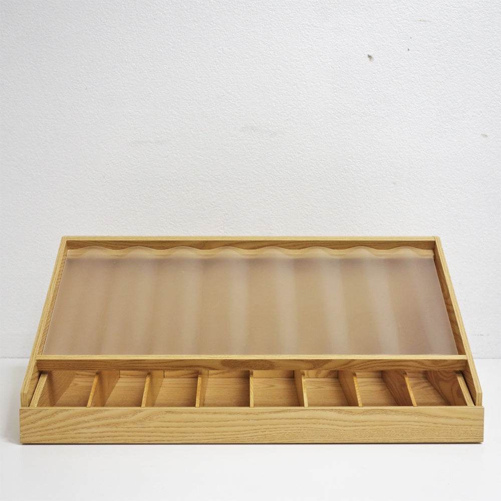 無印良品 MUJI 木製 カトラリーボックス ディスプレイボックス 店舗什器 ●