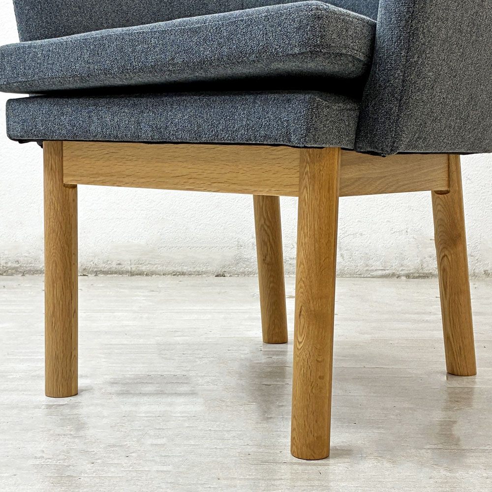 ノーウェアライクホーム NOWHERE LIKE HOME アーニー ERNIE ダイニングチェア カバーリング座面 オーク無垢材 アジャスター付き 関家具 ●