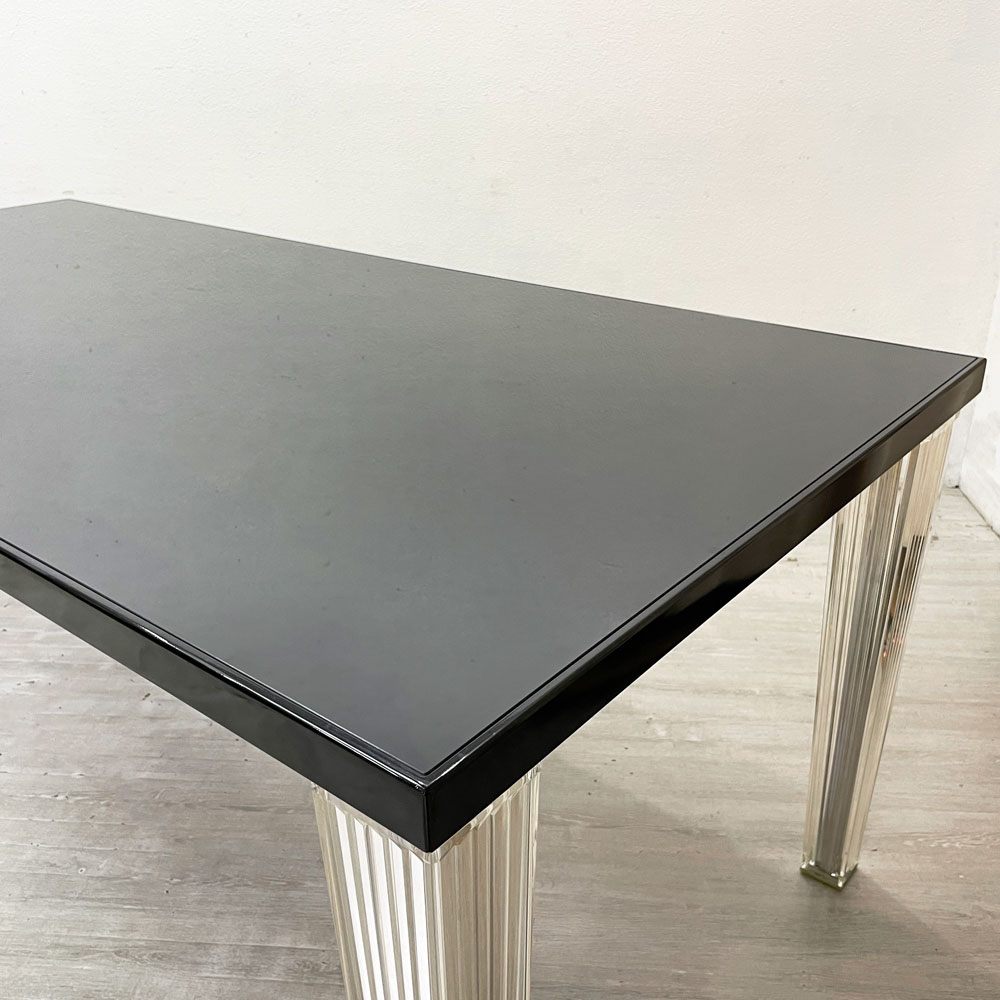 カルテル Kartell トップトップ TOPTOP ダイニングテーブル レクタングル190ガラス W190cm フィリップ・スタルク 定価￥681,400- ●
