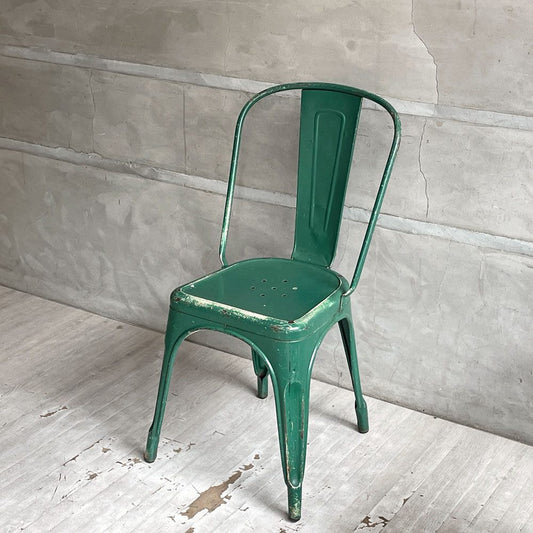 トリックス TOLIX ビンテージ エーチェア A-chair ダイニングチェア スタッキングチェア グリーン グザビエ・ポシャール Xavier Pauchard フランス 50's 希少 A ♪