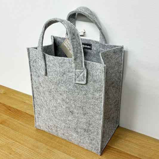 イッタラ iittala メノ MENO ホームバッグ Sサイズ グレー フェルト トートバッグ ハッリ・コスキネン フィンランド 北欧雑貨 廃盤サイズ ◎