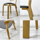 アルテック artek チェア69 Chair69 ダイニングチェア グレー ファブリック アルヴァ・アアルト Alva Aalto フィンランド 北欧家具 B ●