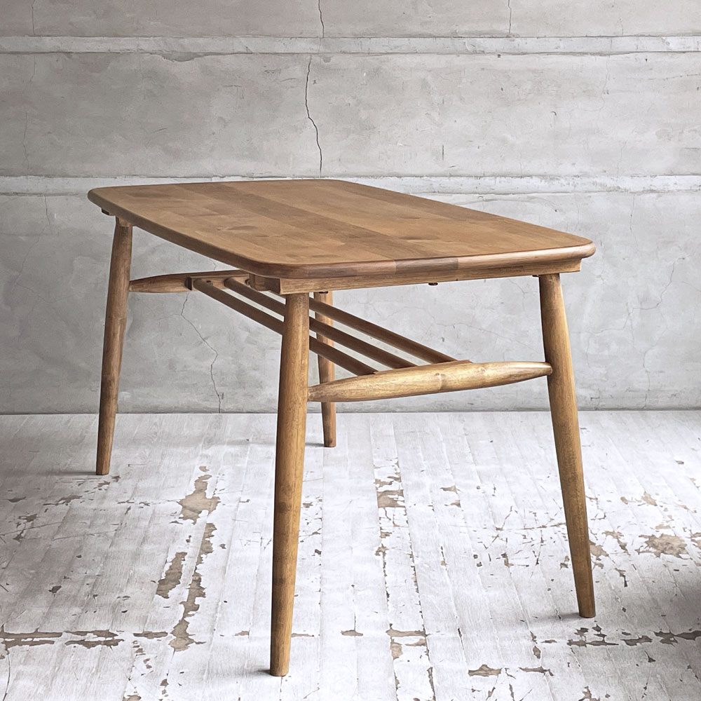 ノラ nora. ロジー logie センターテーブル center table ミドルタイプ H55cm マガジンラック付き バーチ材 オイル塗装 コーヒーテーブル ♪