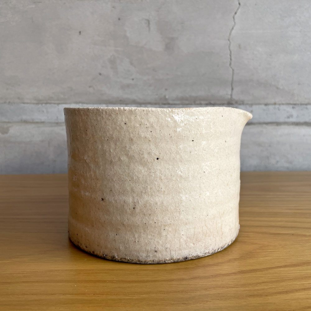 十場あすか 耐熱片手鍋 土鍋 片口 陶器 陶芸家 現代作家 つくも窯♪