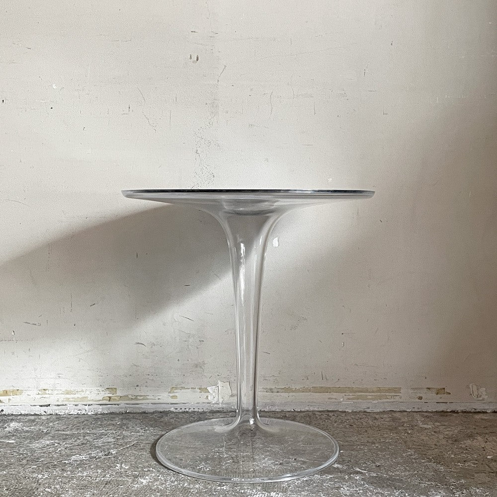 カルテル Kartell ティップトップ TIPTOP サイドテーブル ブラック PMMA フィリップ・スタルク Philippe Starck イタリア ■