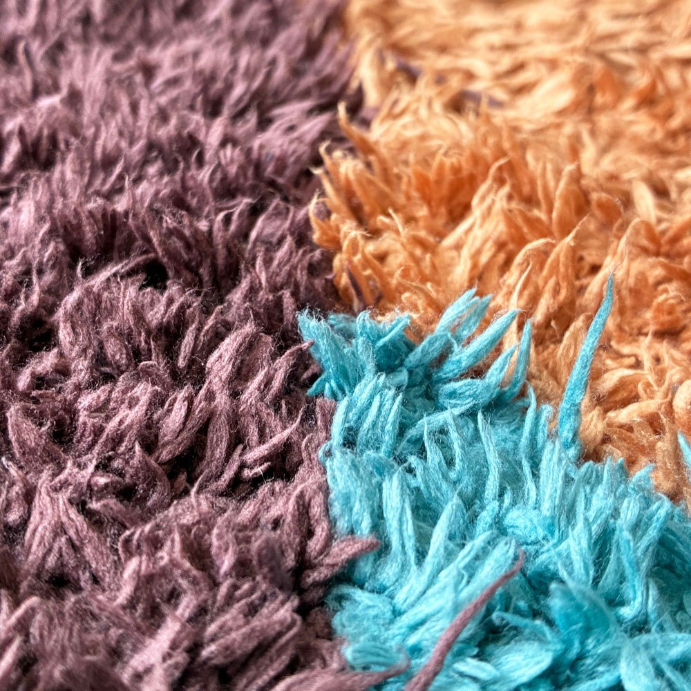 ジャーナルスタンダードファニチャー journal standard furniture jsf ピクフェア ラグ PICFAIR RUG ネイビー 200×250cm 定価37,800円 ★