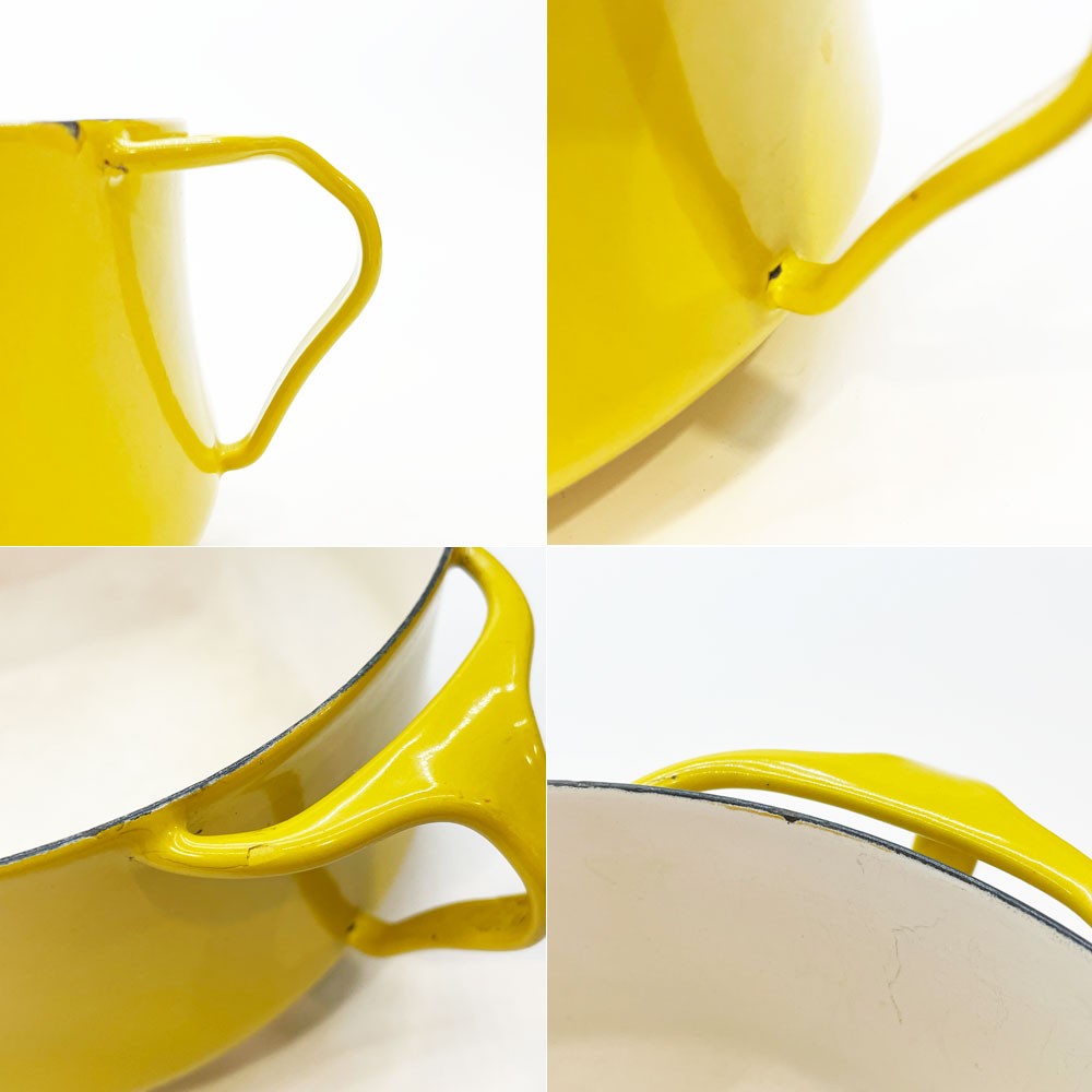 ダンスク DANSK コベンスタイル koben style ホーロー 両手鍋 Φ20cm イエロー 琺瑯 イェンス・クイストゴー Jens Quistgaard  ビンテージ ★