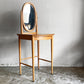 ビンテージ Vintage ドレッサー 鏡台 ドレッシングチェスト ビーチ材 抽斗2杯 ナチュラルテイスト W51×H123cm ナチュラル ■