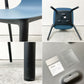 ヴィトラ Vitra ベルヴィルチェア Belleville Chair ダイニングチェア スタッキングチェア シーブルー ロナン & エルワン・ブルレック B ●