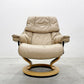 エコーネス EKORNES ストレスレスチェア Stressless レノ RENO リクライニングチェア オットマンセット ノルウェー Mサイズ 〓