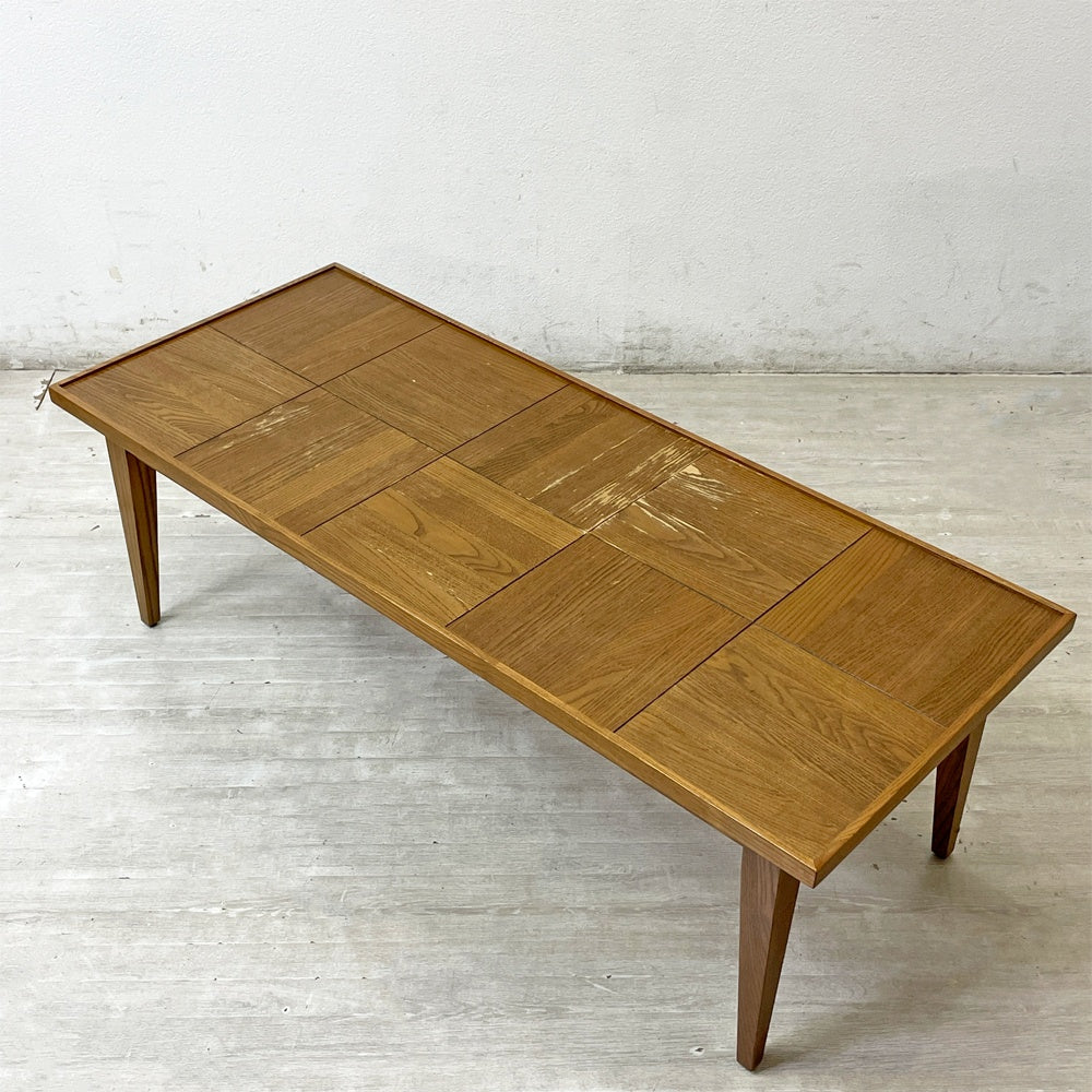 ジャーナルスタンダードファニチャー journal standard Furniture バワリー コーヒーテーブル BOWERY COFFEE TABLE 現状品●