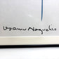 イサム・ノグチ Isamu Noguchi アカリ AKARI 9AD ウカイ 9AD 和紙ポスター アート 額装品 ●
