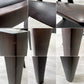 クラフトファニチャー Craft furniture ハイバックチェア ダイニングチェア アーム 無垢材 レザー モダンデザイン ●