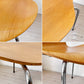 フリッツハンセン Fritz Hansen セブンチェア ダイニングチェア スタッキング チェリー材 アルネ・ヤコブセン Arne Jacobsen 80’s 北欧ビンテージ A ★