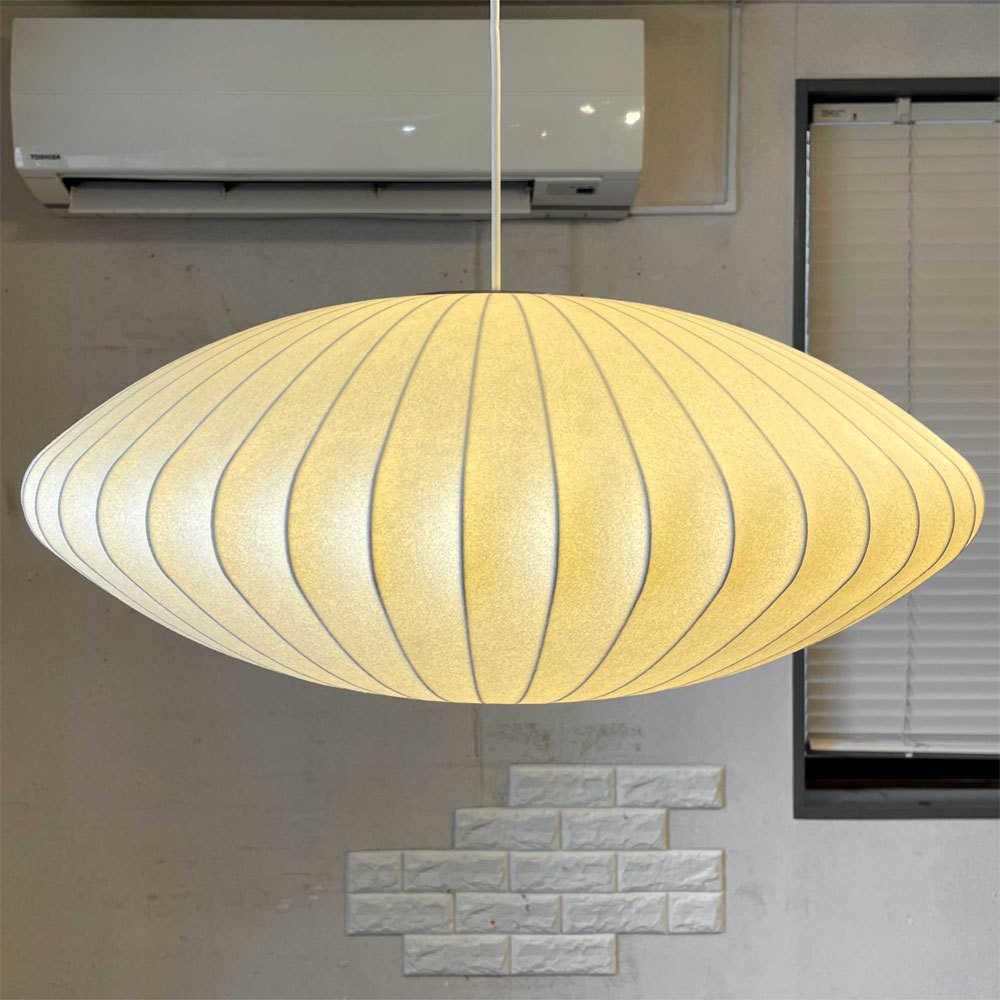 ハーマンミラー Herman Miller バブルランプ NELSON BUBBLE LAMP ソーサーペンダント SAUCER PENDANT M Φ63cm ジョージ・ネルソン 定価￥121,000- ◎