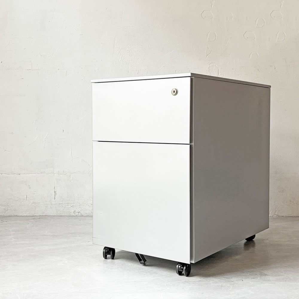カッシーナ Cassina ixc. AFドロワー AF DRAWER デスクキャビネット ワゴン 鍵付属 キャスターロック機能付き イタリア ★
