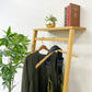 QUIET SPACE TOOL & FURNITURE ハンガーラック IKOMA クリ材 ナチュラル クラフト家具 ●
