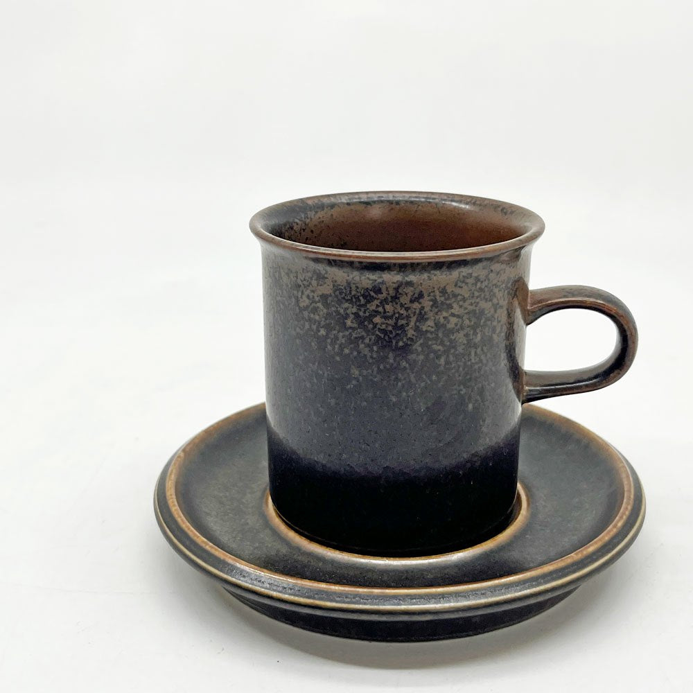 アラビア ARABIA ルスカ RUSKA コーヒーカップ＆ソーサー C&S ウラ・プロコッペ Ulla Procope フィンランド 北欧食器 ビンテージ ●