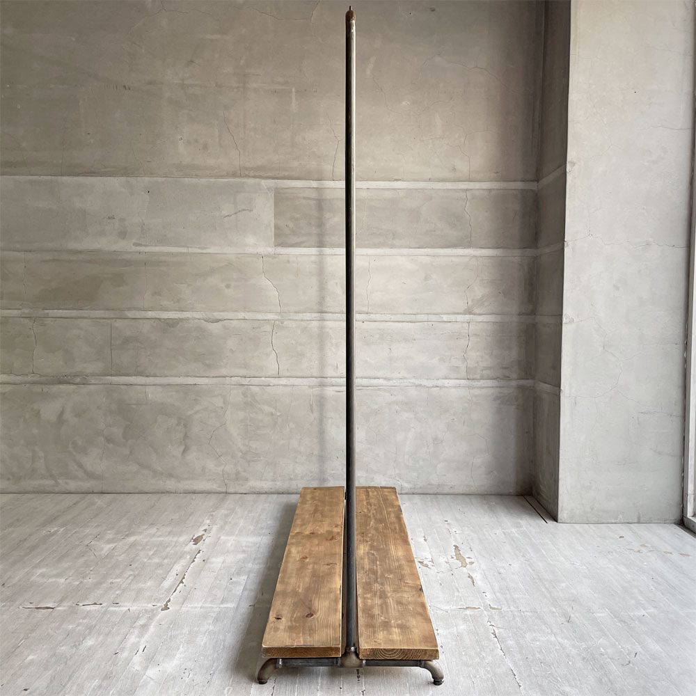 ダブルスタンダード W STANDARD ハンガーラック Hanger Rack HR-06 W140cm インダストリアル ビンテージスタイル  定価 ￥26,800- ♪
